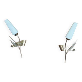 Pair of vintage wall lights