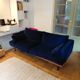 Blue velvet sofa Baci Habitat 3-seater