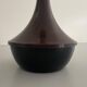 Autonomous industrial ashtray in brown metal and plexiglass, 1970, Italy