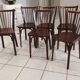 Suite of 6 chairs by Baumann 1960