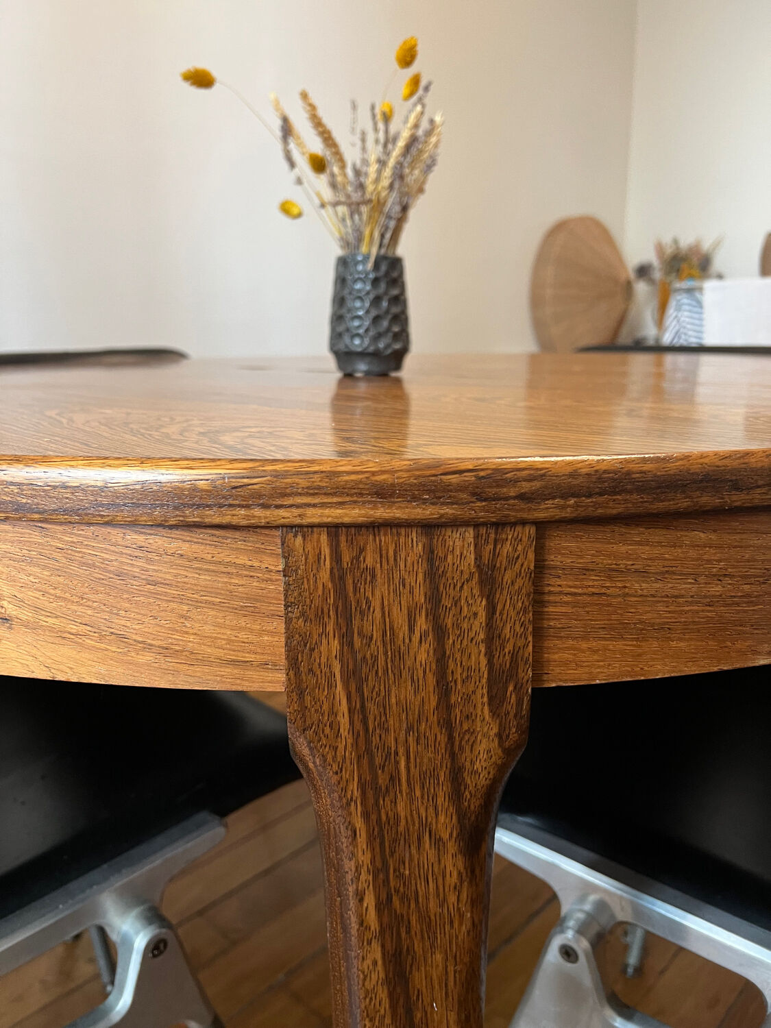 Table vintage palissandre de rio 1960