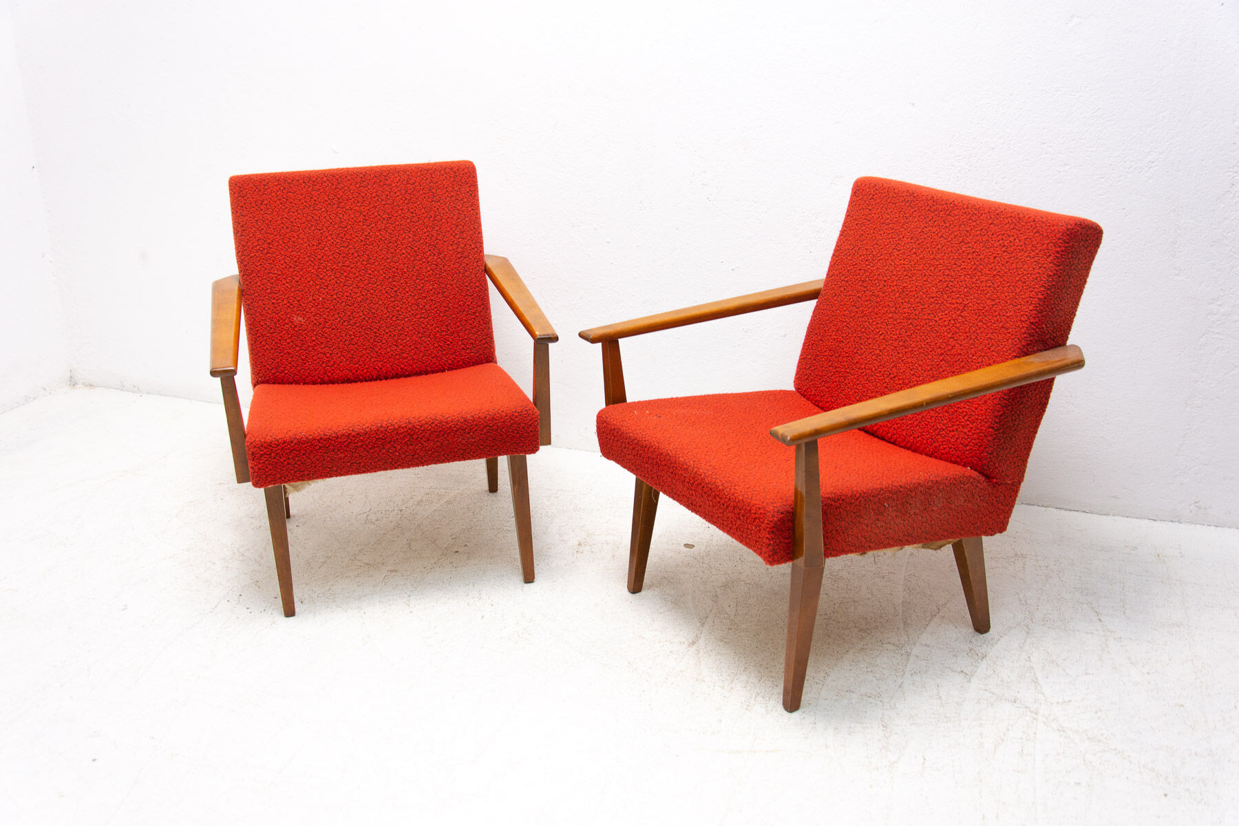 Mid century armchairs by Tatra nábytok, 1960´s, Czechoslovakia