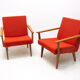 Fauteuils du milieu du siècle par Tatra nábytok années 1960, Tchécoslovaquie
