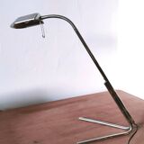 Modernist steel lamp
