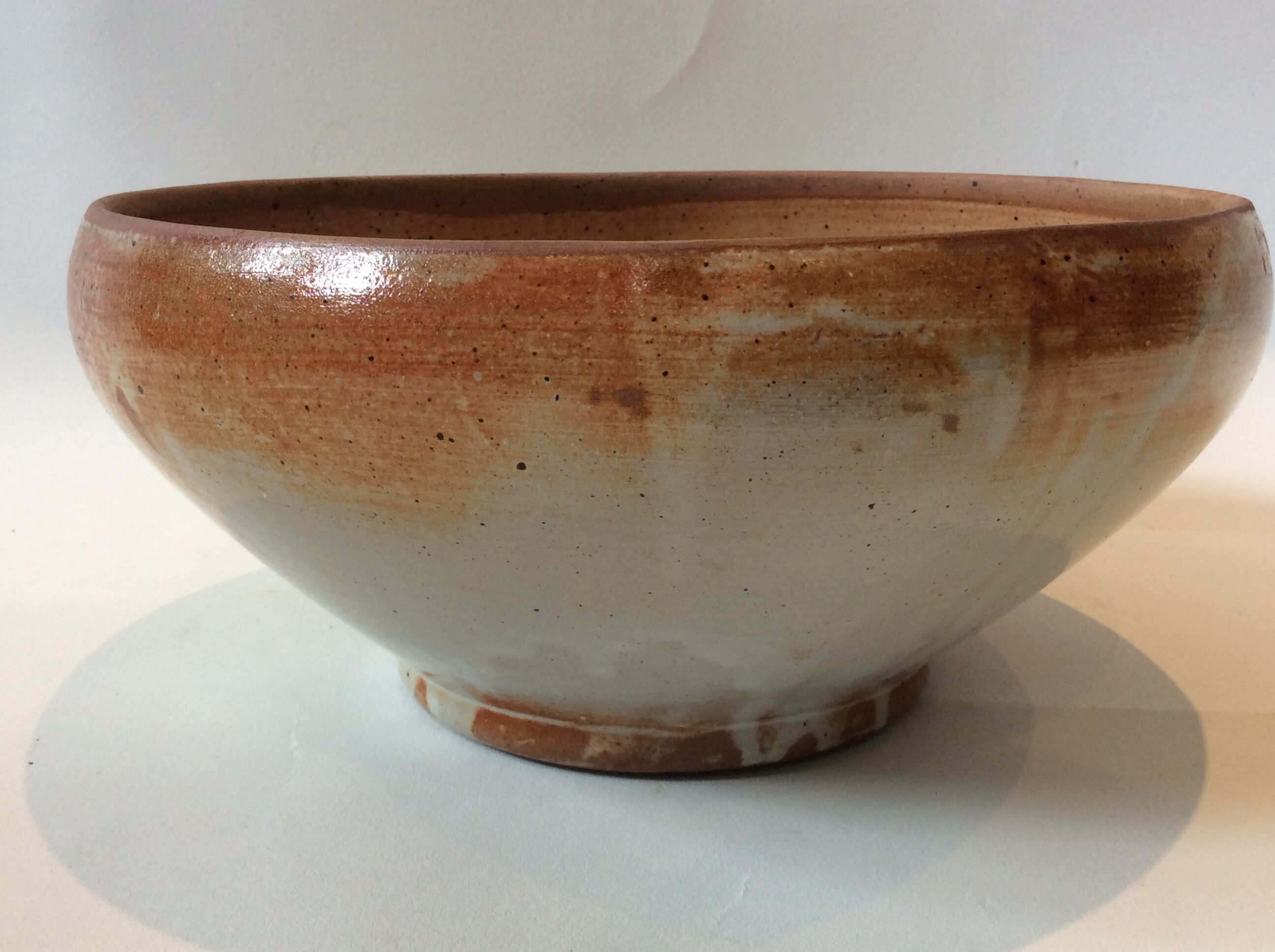 Vintage stoneware salad bowl
