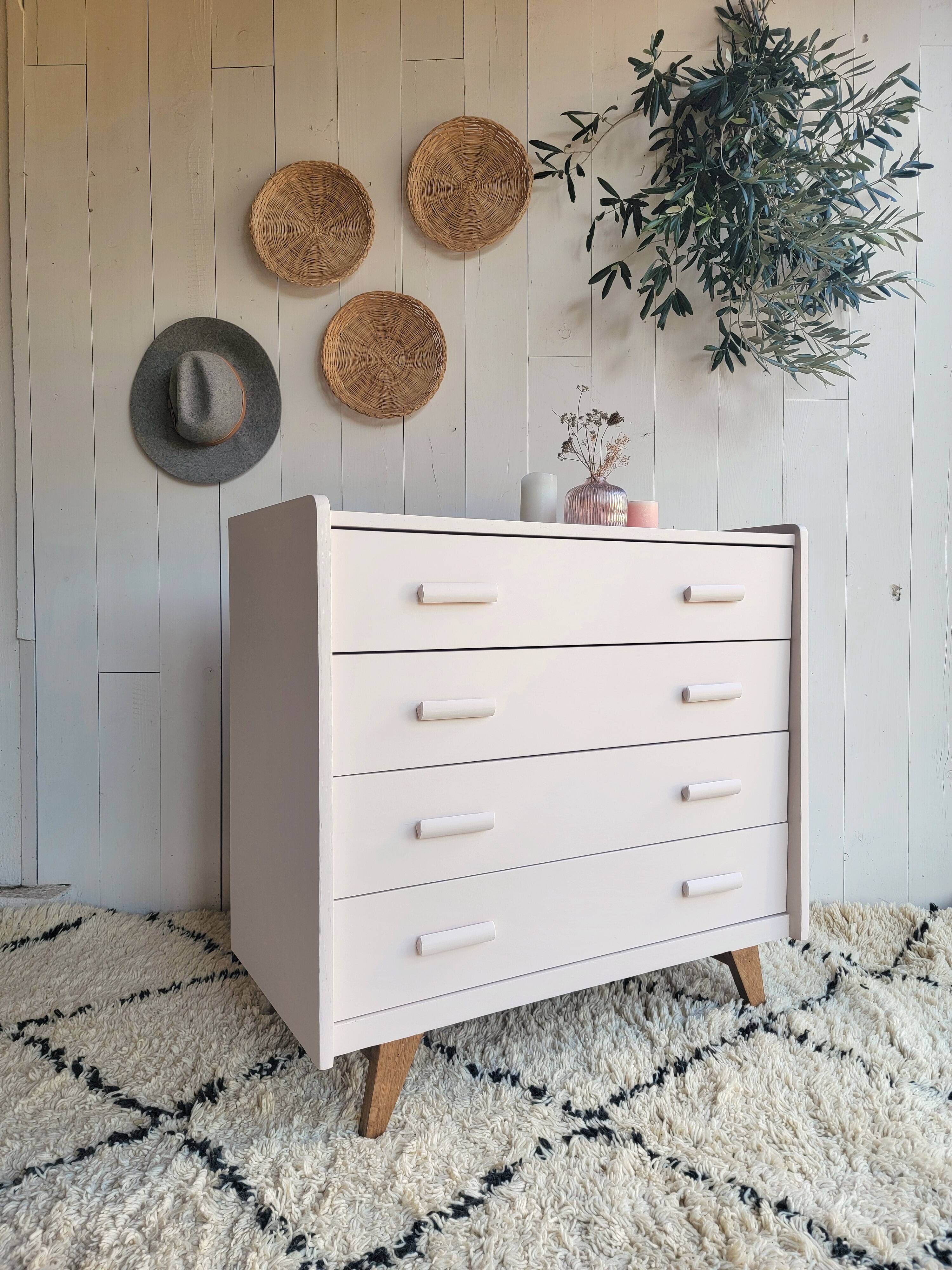 Renovated vintage chest of drawers