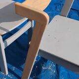 6 vintage Scandinavian design chairs
