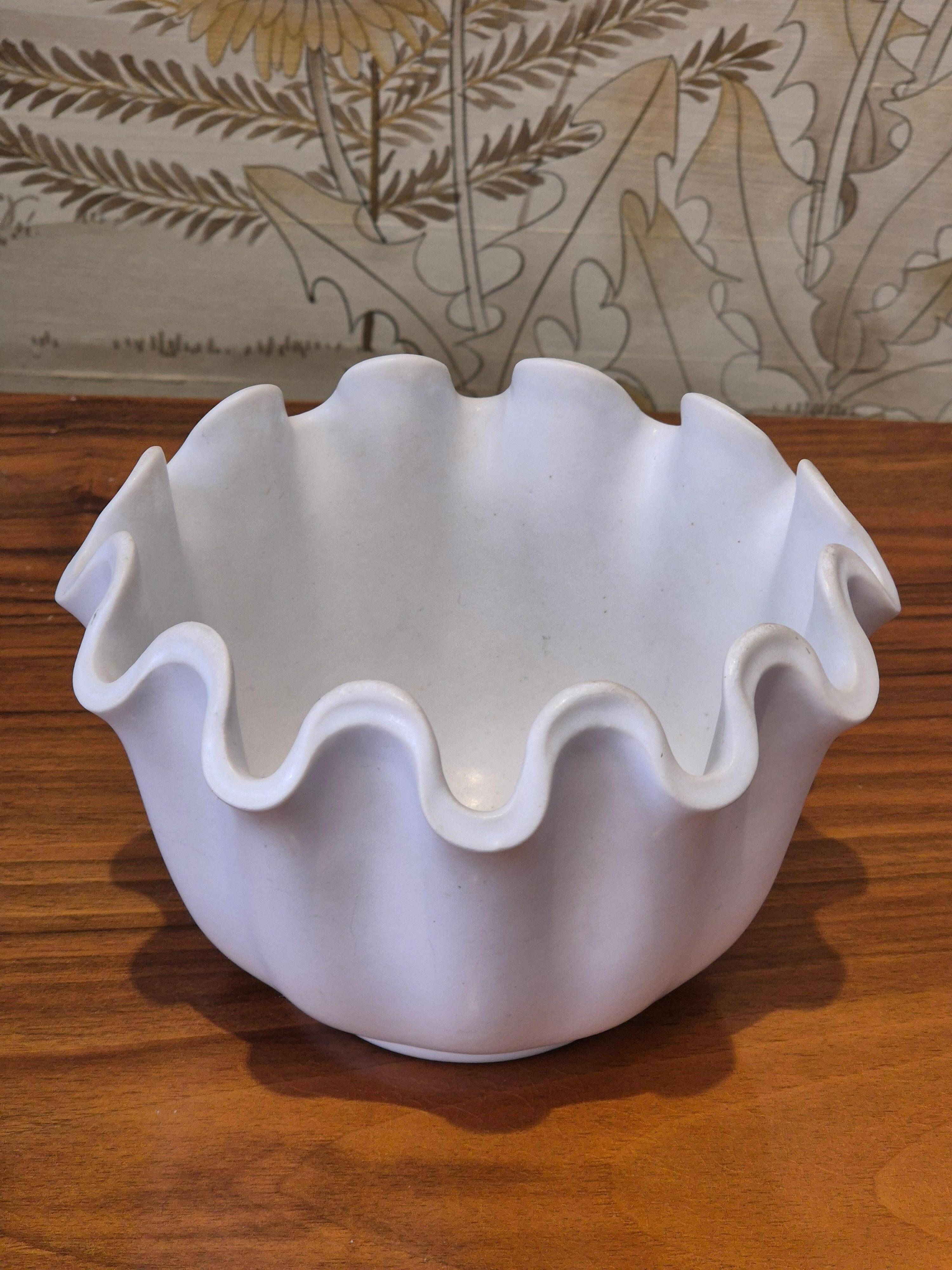 Wilhelm Kåge, stoneware model Våga / Wave, Gustavsberg. Modern Scandinavian.