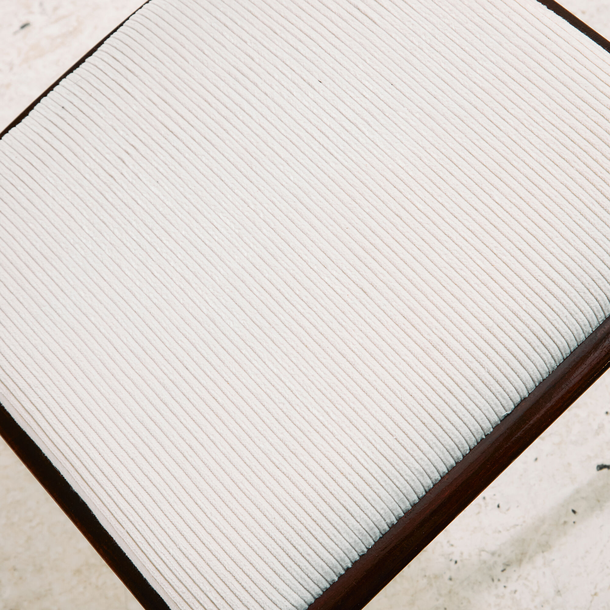 Metal and bamboo chair, set of 6