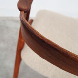 Teak chair, Danish design, 1970s, manufacture: Korup Stolefabrik