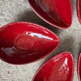 Ramequins en faïence de Charolles, années 70