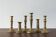 Vintage Brass Candlesticks, 1960s, Set of 6