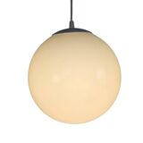 Happy Lights - Globe - Morning Mist - Opal Glass - Metal - 70's