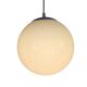 Happy Lights - Globe - Morning Mist - Opal Glass - Metal - 70's