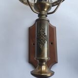 Pair of large vintage wall sconces