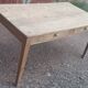 Farm table oak 2 drawers