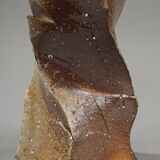 Soliflore Bizen pottery sculpture from Mori Taiga, Japan