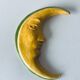 Plaster wall moon