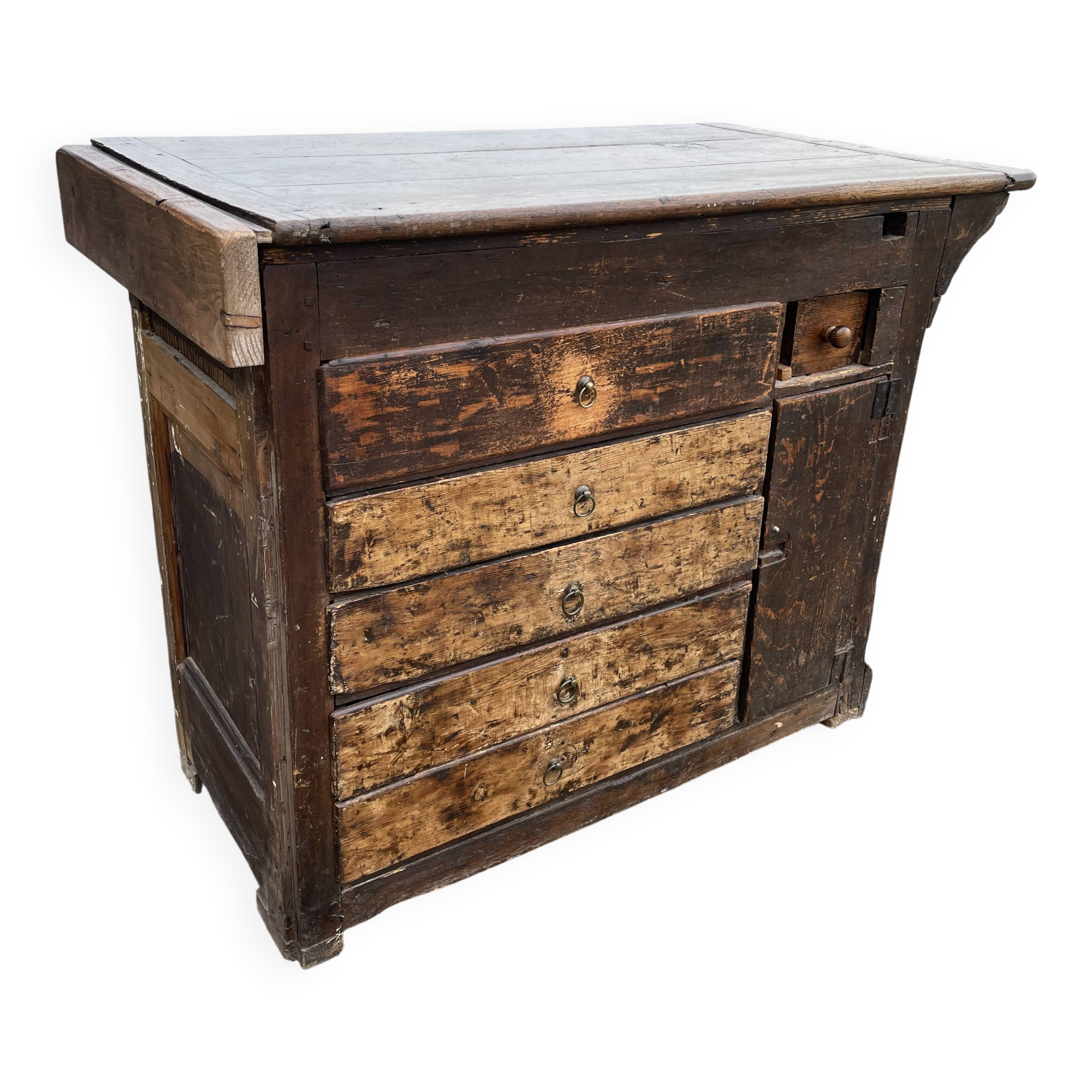 Tradesman's cabinet with drawers