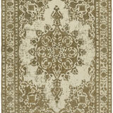 Handmade Turkish Contemporary 1980s 293 cm x 380 cm Beige Wool Carpet