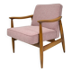 Original vintage armchair "CoCo", 1960s, fully restored, pink