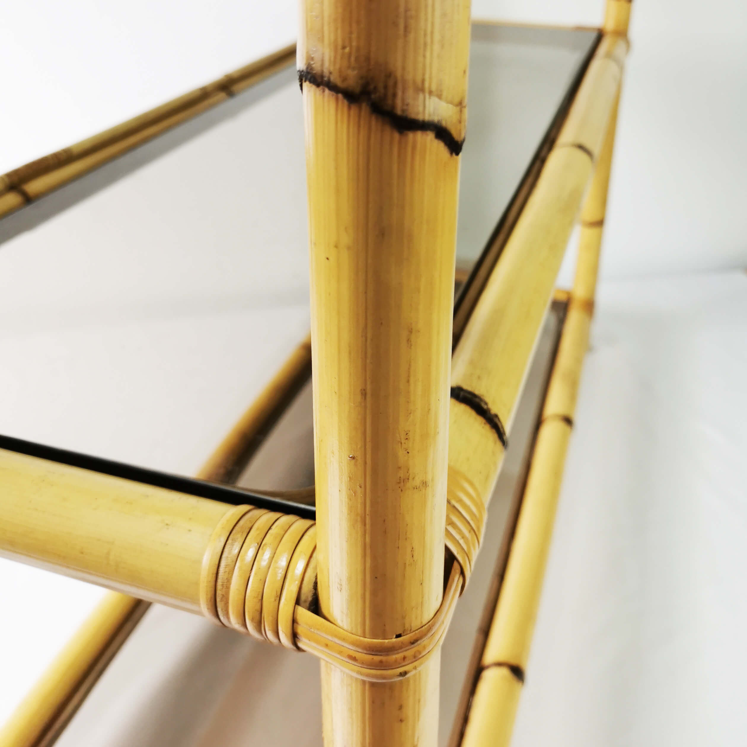 Bamboo shelf, Germany, 1970s