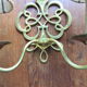 Paire d'appliques 1970 en laiton