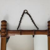 Bamboo mirror 1900, 38*44 cm