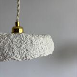 Vintage recycled market paper pendant light