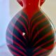Opaline di Firenze, Murano style Midcentury Modern Vase, 1969, Italy