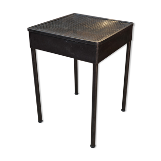 Small Industrial Metal side table 1950