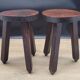 Pair of tripod stools square feet