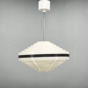 Paire de suspensions UFO space age tchèque, années 1960