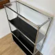 USM Haller shelf in Graphite Black