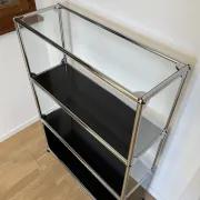 Etagère USM Haller en Noir Graphite