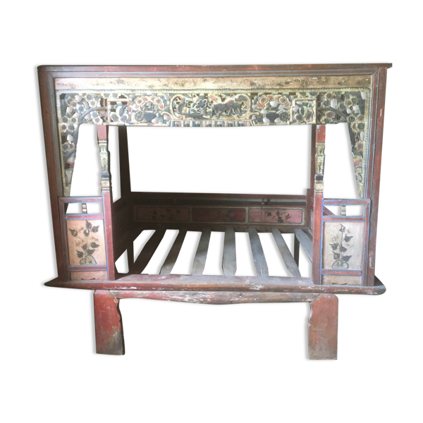 Lit d’opium chinois antique