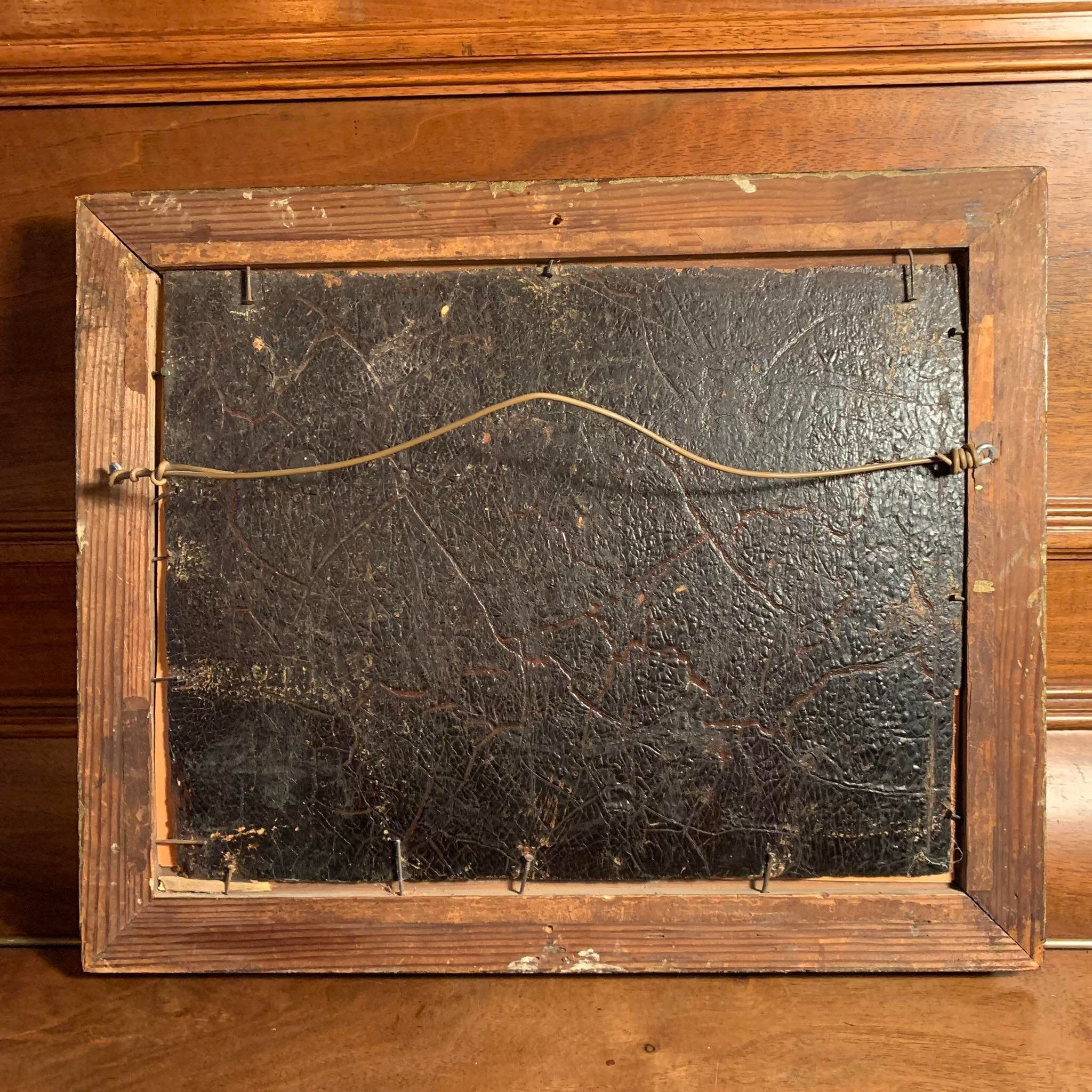 Oil painting on canvas Marine