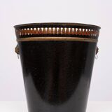 Metal Hand painted Waste Basked 1950s England
