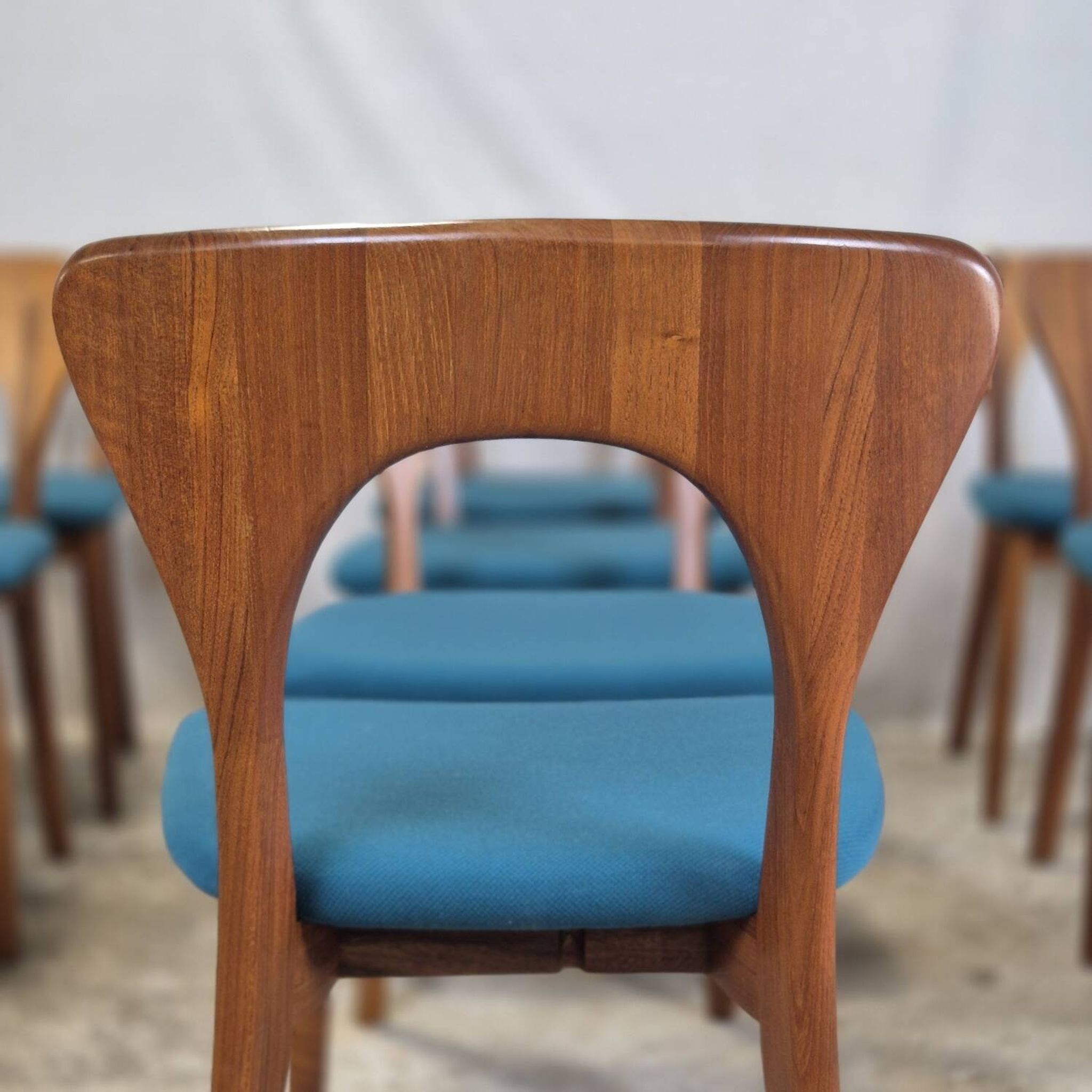 Niels Koefoed 'Peter' Danish chairs vintage