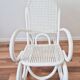 Fauteuil rocking chair en rotin et cannage , enfant