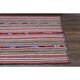 1970s Vintage Turkish Oushak Handmade Wool Cotton Pink Area Rug 157x219