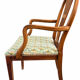 Fauteuil en acajou ancien – style Hepplewhite