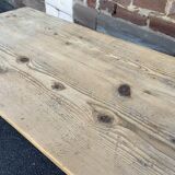 large farmhouse table Alsace 190cm fir 1900