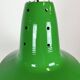 Industrial Italian Green Factory Hanging Lamp, 1970s