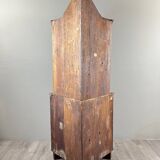 Inlaid corner display cabinet, 19th century