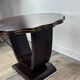 Art Deco period side table in Macassar ebony, 1930