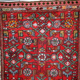 Vintage Persian Hamadaan done hand 78cm x 193cm carpet 1970 s