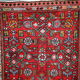Vintage Persian Hamadaan done hand 78cm x 193cm carpet 1970 s