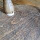 Lot de 3 tabourets tripodes en bois tourné