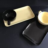 Pair of lunches marked Salins baths